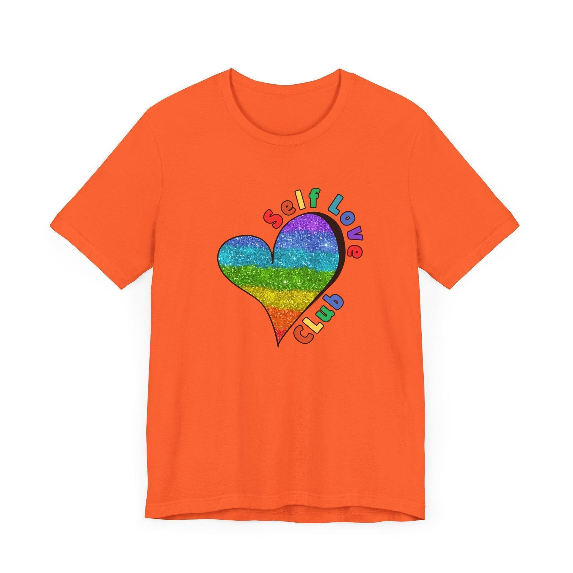 ❤️‍🔥 Self Love Club 🌈 Unisex Tee ✨ Join the club, love yourself! - Whippie's