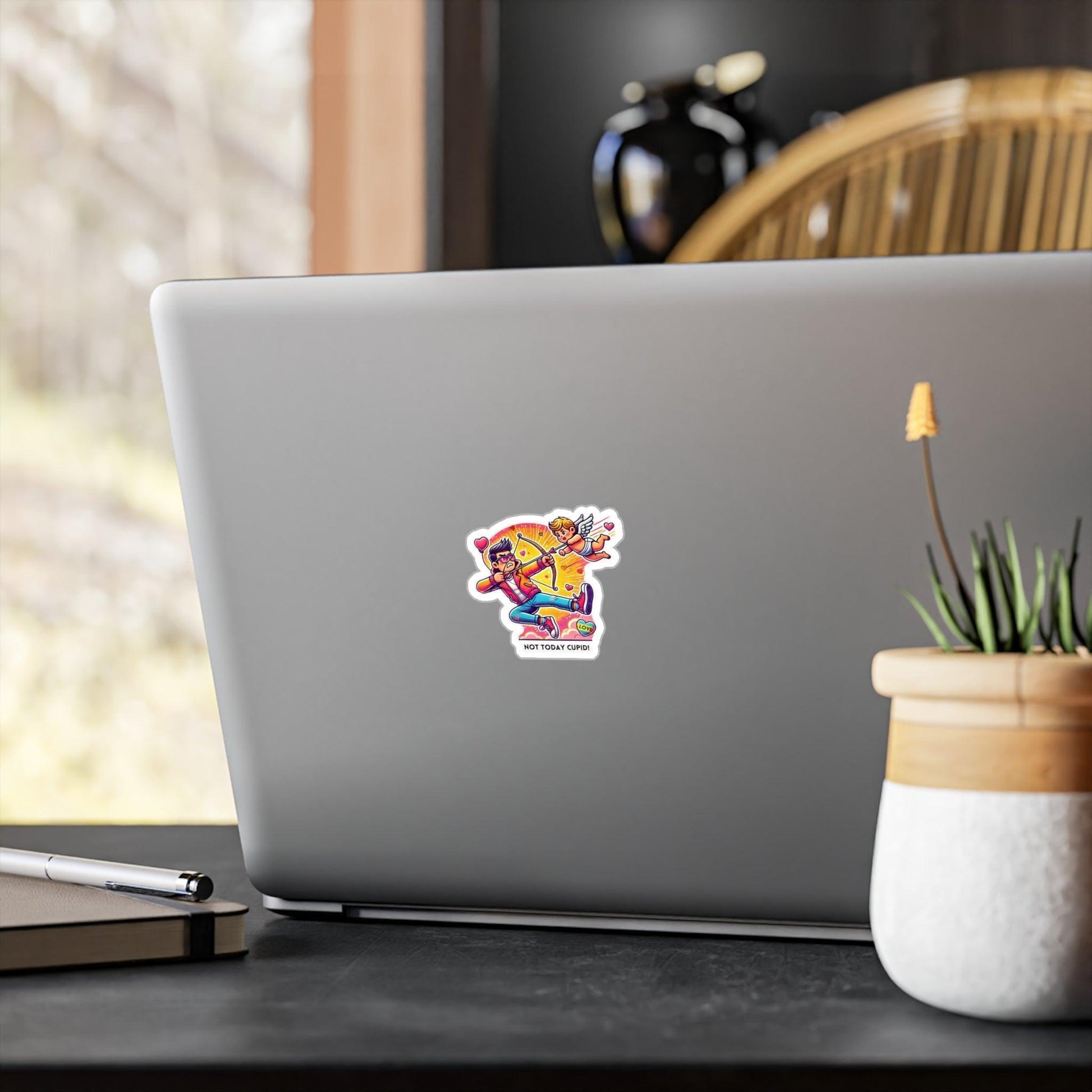 🏹 Cupid Begone! 🏹 Kiss-Cut Vinyl Decal ✨ Love on your own terms! - Whippie's