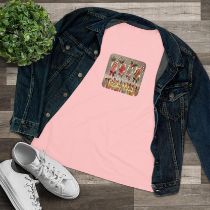 Holiday Cheer - Sip, Smile, Repeat 🥂🎄 - Women's Softstyle Tee - Whippie's