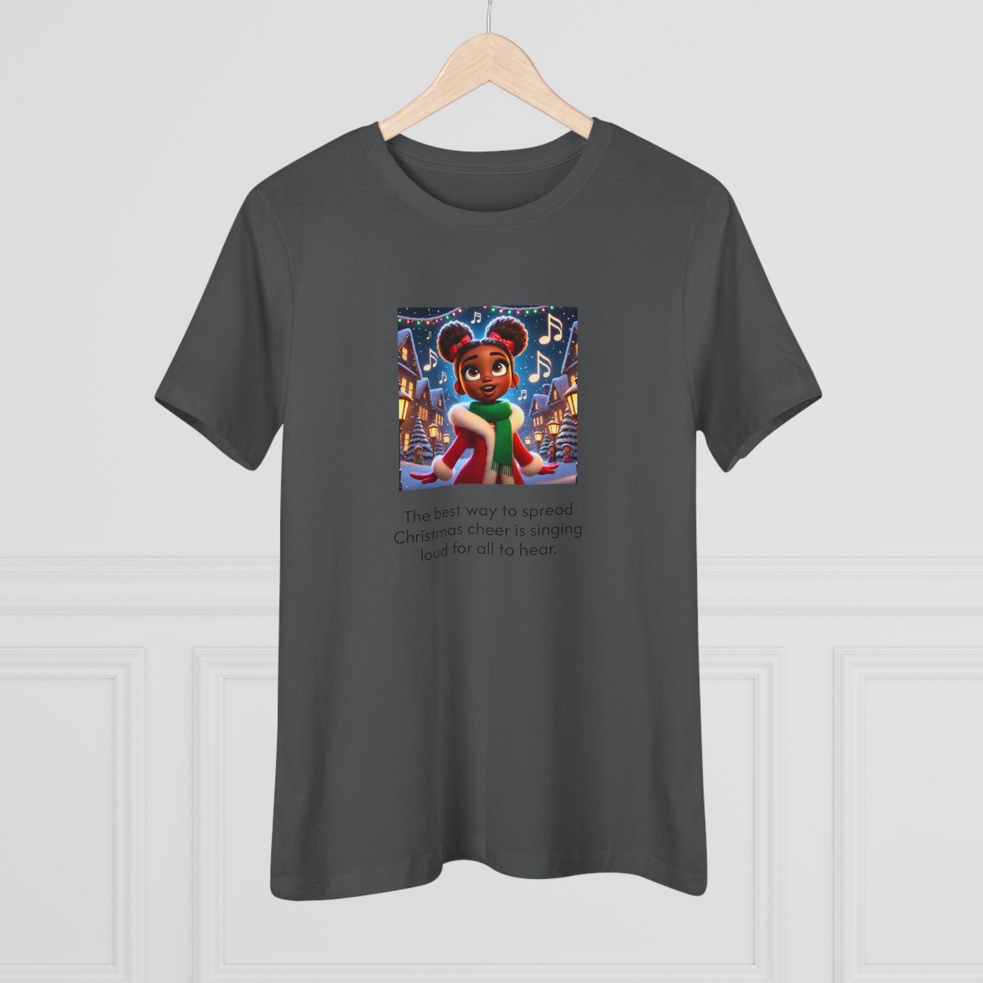 Caroler - Christmas Cheer - BHSB Girl - Women's Softstyle Tee - Whippie's