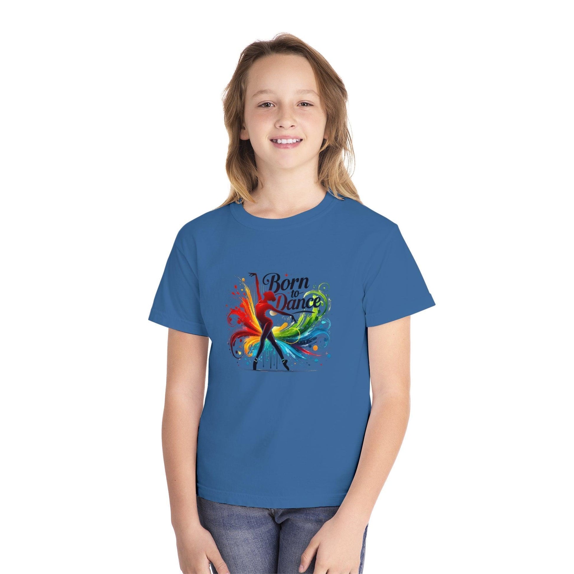 🌈 Born to Dance 💃 Youth Midweight Tee ✨ - Whippie's