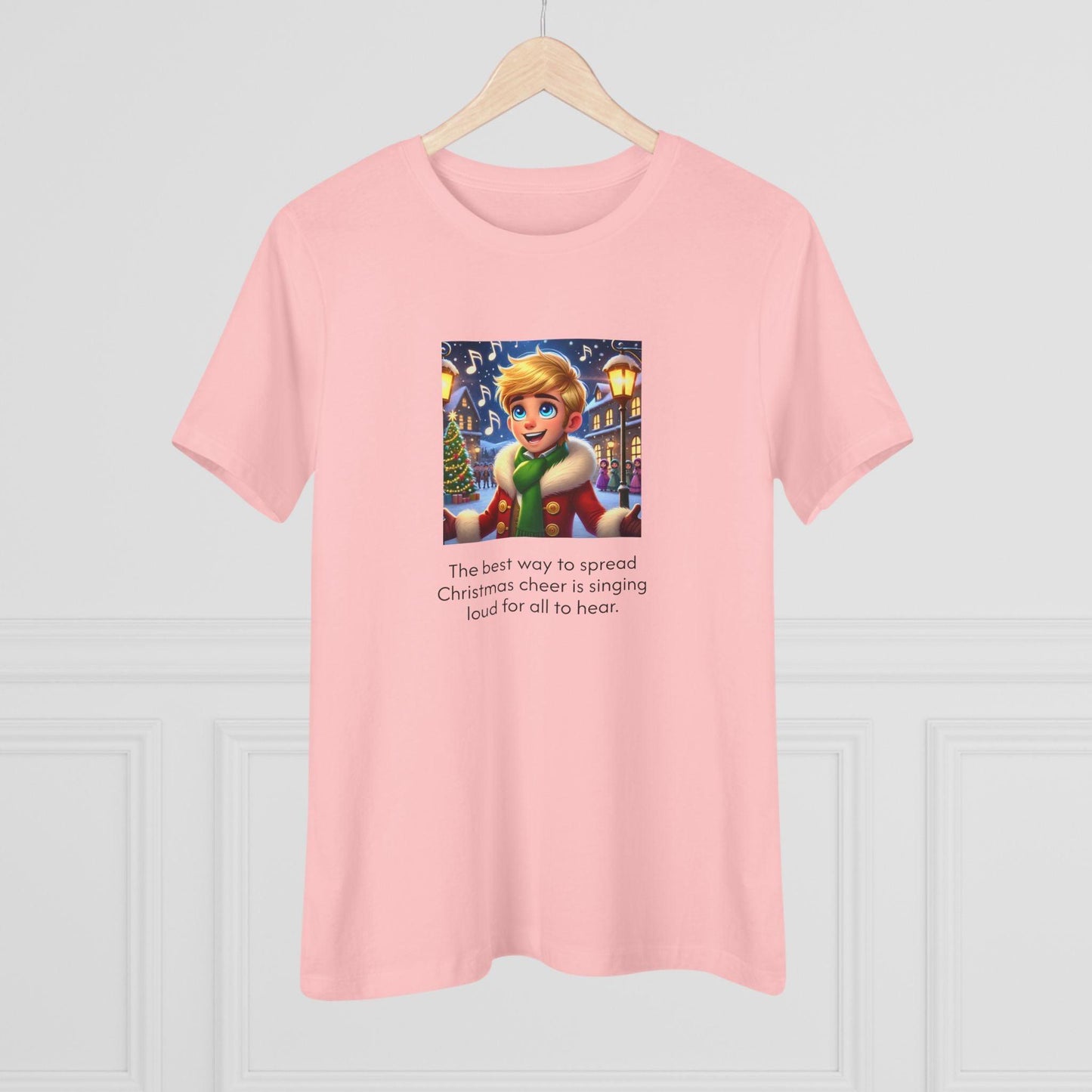 Caroler - Christmas Cheer - BHB Boy - Women's Tee - Whippie's