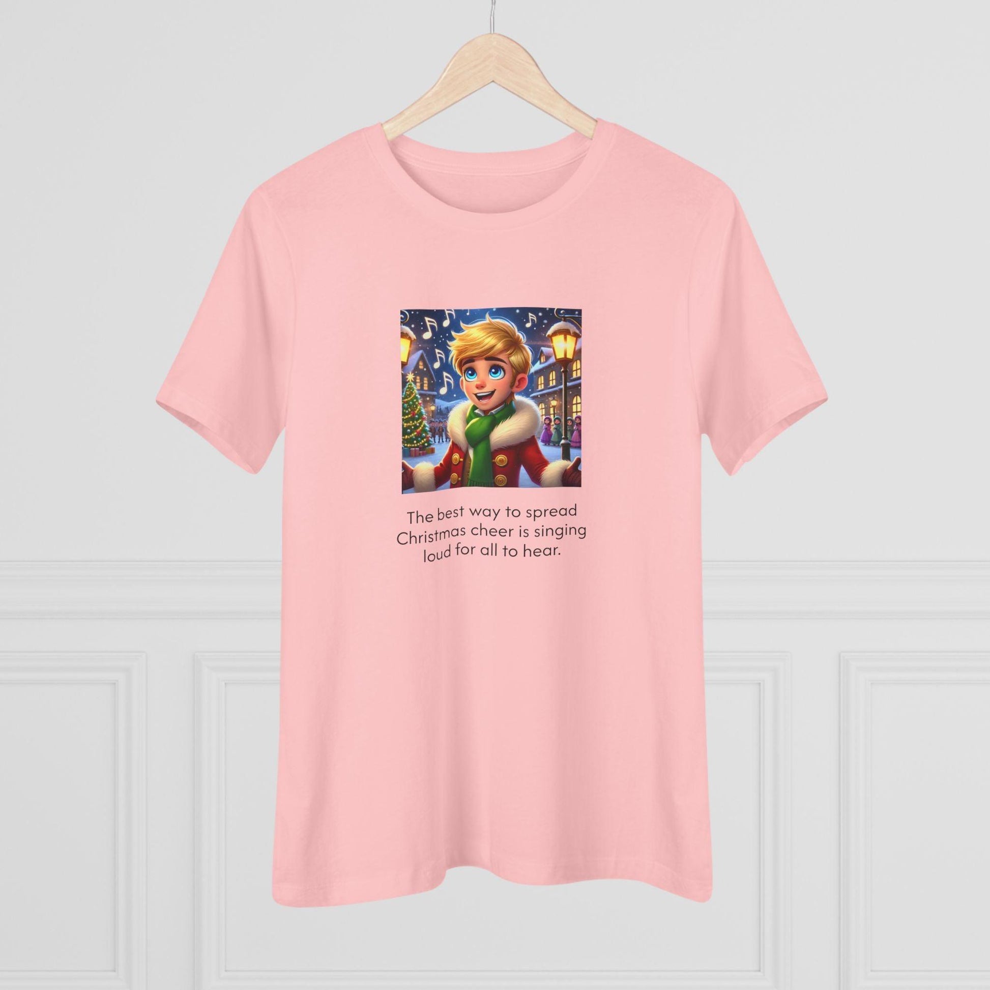 Caroler - Christmas Cheer - BHB Boy - Women's Tee - Whippie's
