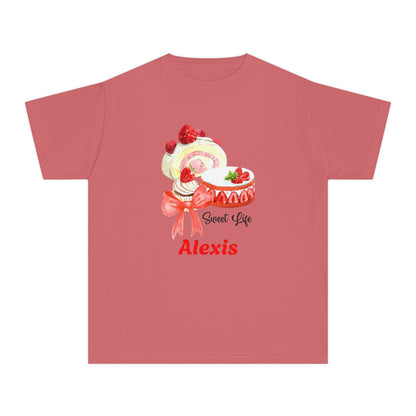 "Sweet Life" Youth Midweight Tee - Personalizable