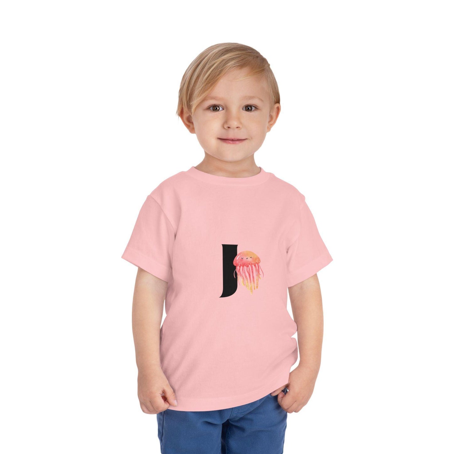 Alphabet Adventures: Letter J - Jellyfish Toddler T-shirt - Whippie's