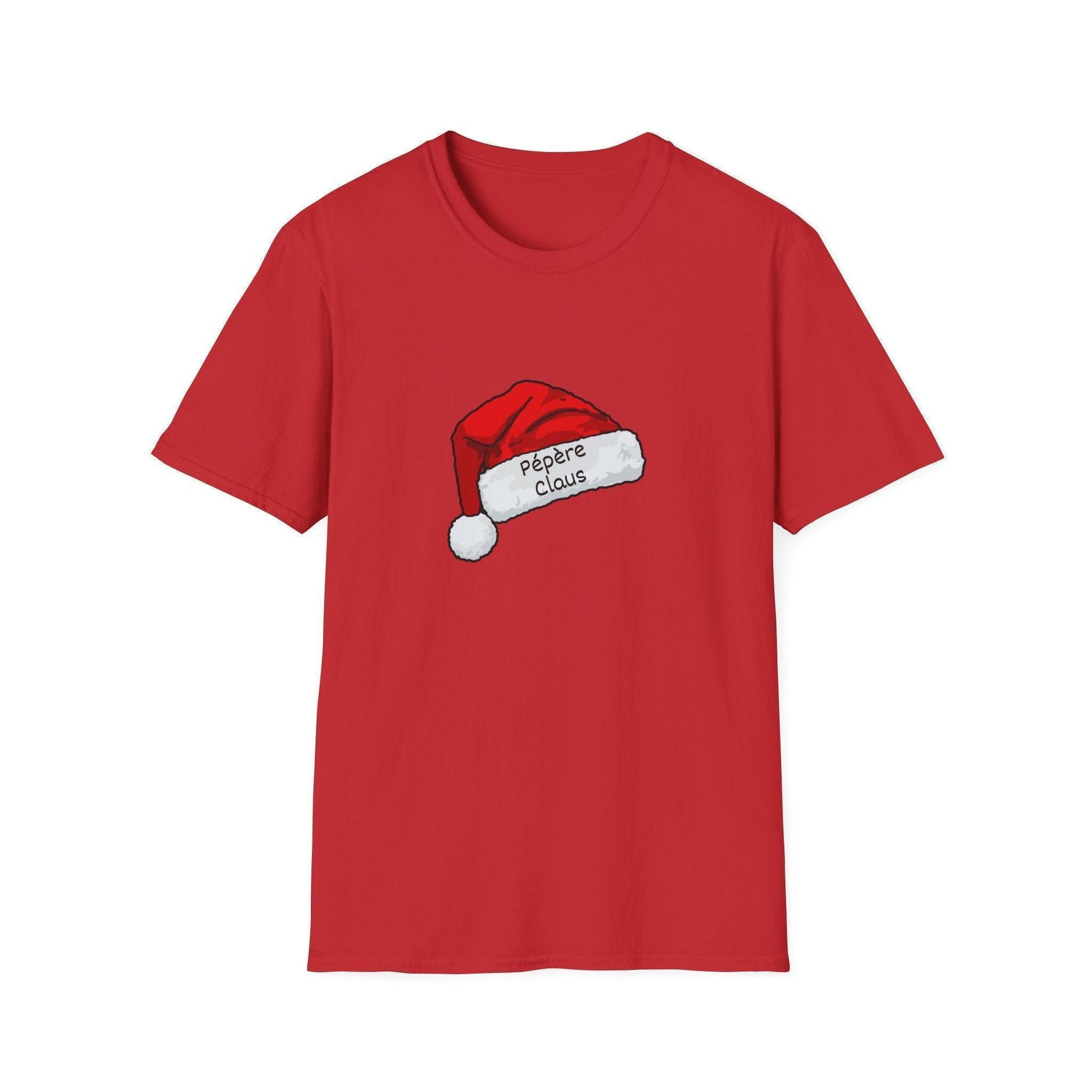Pépère Claus: The Gift-Giving Legend 🎅🎁- Mens Softstyle T-shirt - Whippie's