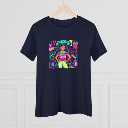 Dance Mom Magic (Latina Mom) - A Colorful Celebration 💃🌈 - Women's Softstyle Tee - Whippie's