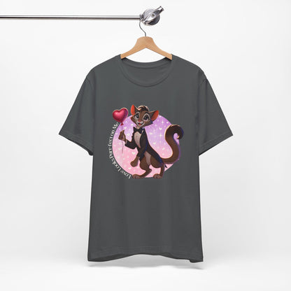 💖 Love Looks Purr-fect on Me 😻 Unisex Jersey Tee ✨ Feline fine and ready to shine! - Whippie's