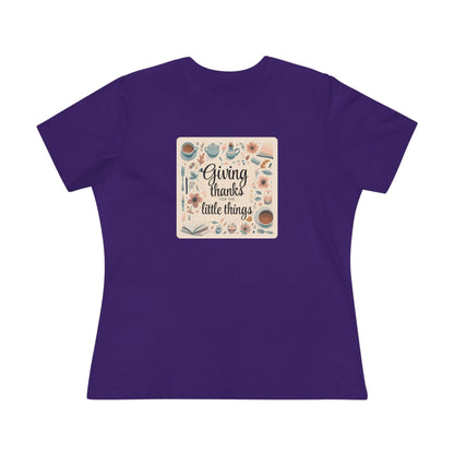 Giving Thanks for the Little Things - Women's Softstyle Tee - Whippie's