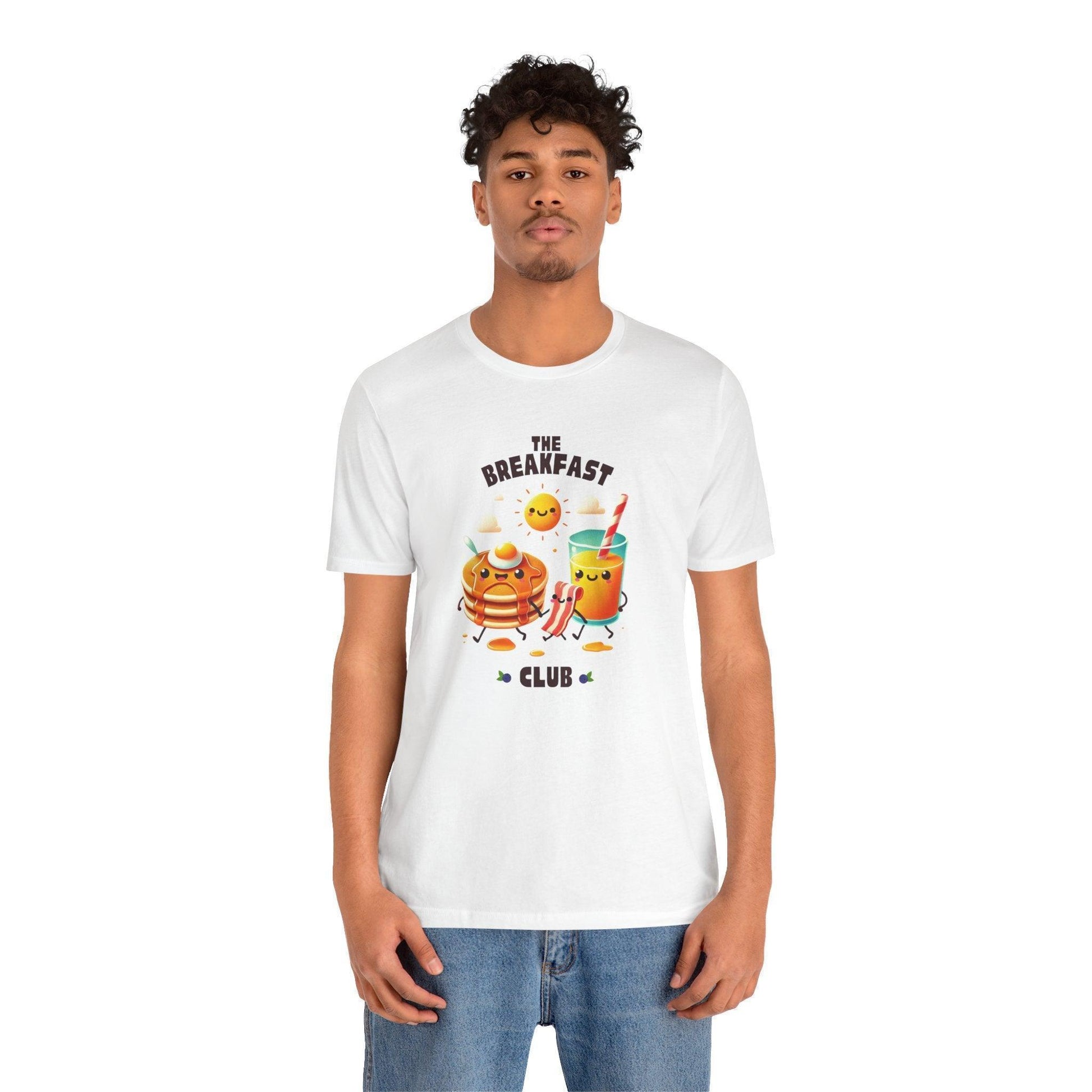 🥞 Breakfast Club 🍳 Unisex Jersey Tee ☀️ Rise and shine, breakfast time! - Whippie's