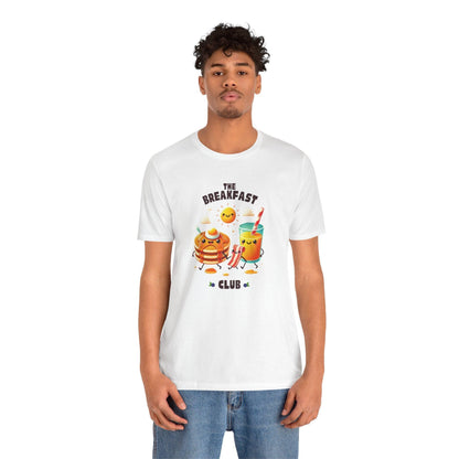 🥞 Breakfast Club 🍳 Unisex Jersey Tee ☀️ Rise and shine, breakfast time! - Whippie's