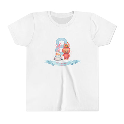 Labubu Birthday Youth Tee - Personalizable - Whippie's