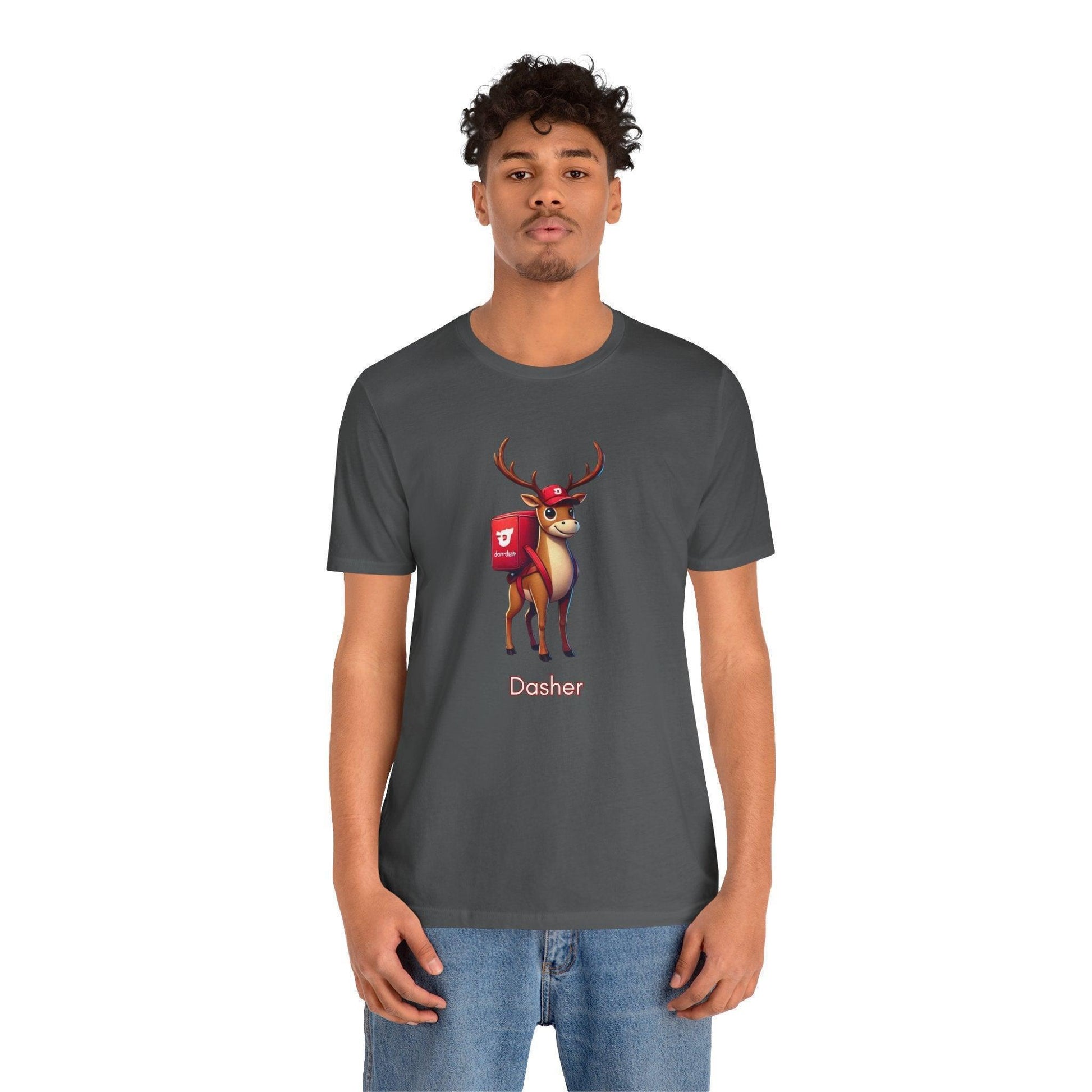 🎅 Dasher's Side Hustle 🍕 Unisex Tee ✨ Dasher's delivering more than holiday cheer! - Whippie's