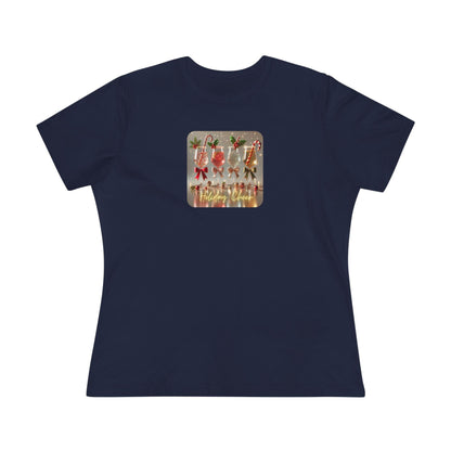 Holiday Cheer - Sip, Smile, Repeat 🥂🎄 - Women's Softstyle Tee - Whippie's