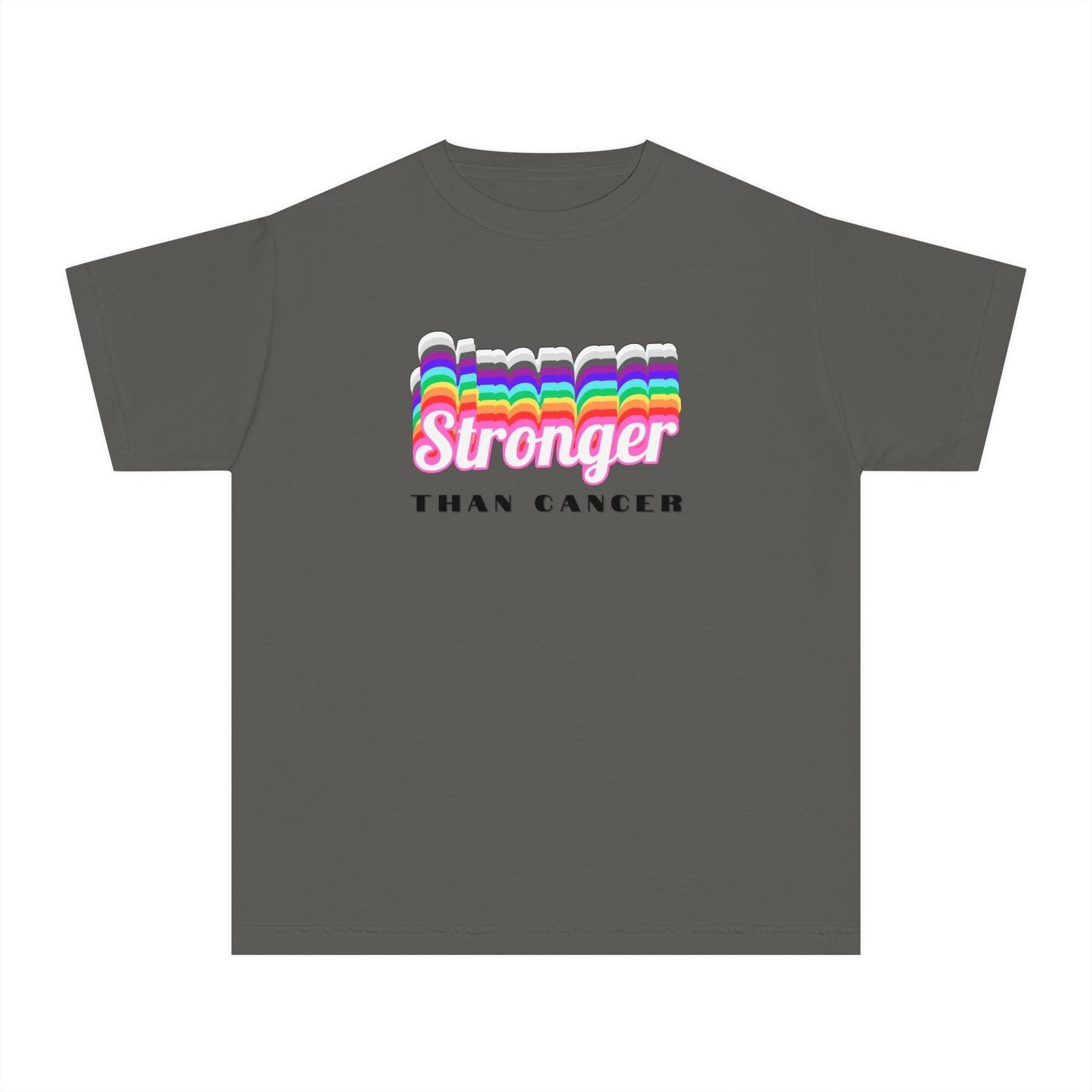 💪 Stronger Than Cancer 🎗️ Youth Midweight Tee ✨ - Whippie's
