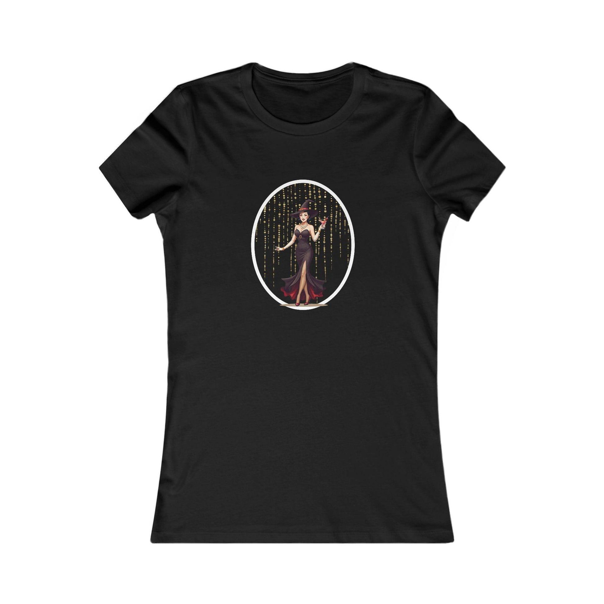 Mystical Glamour: A Witchy Affair 🧙‍♀️🍸 - Women's Favorite T-shirt - Whippie's