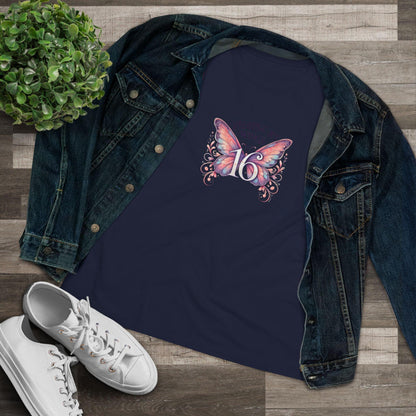 Spread My Wings at 16 - Soaring into a New Chapter 🦋 - Women's Softstyle Tee - Whippie's