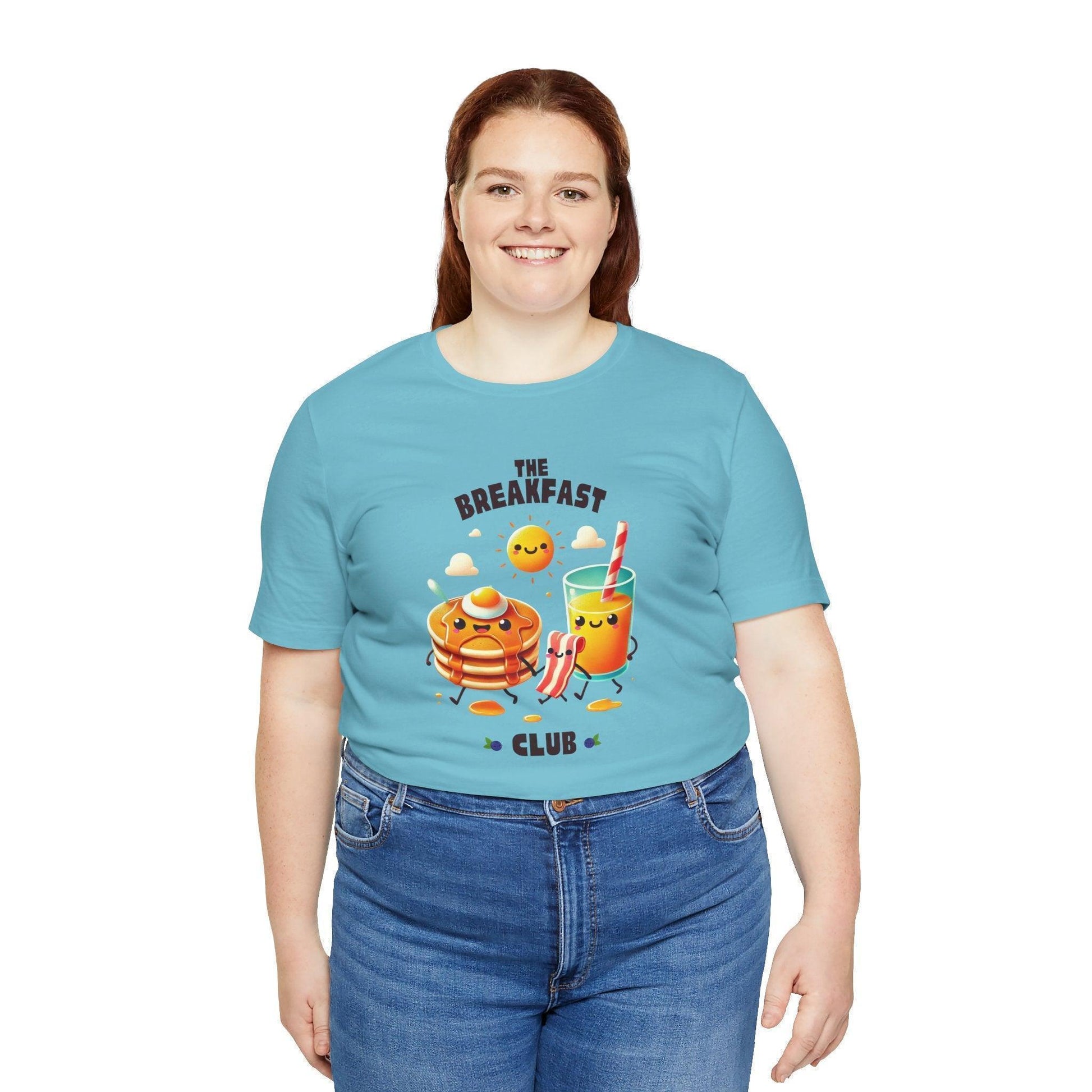 🥞 Breakfast Club 🍳 Unisex Jersey Tee ☀️ Rise and shine, breakfast time! - Whippie's