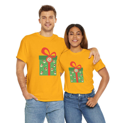 Love Santa Present 🎅 Unisex Heavy Cotton™ Tee! - Whippie's