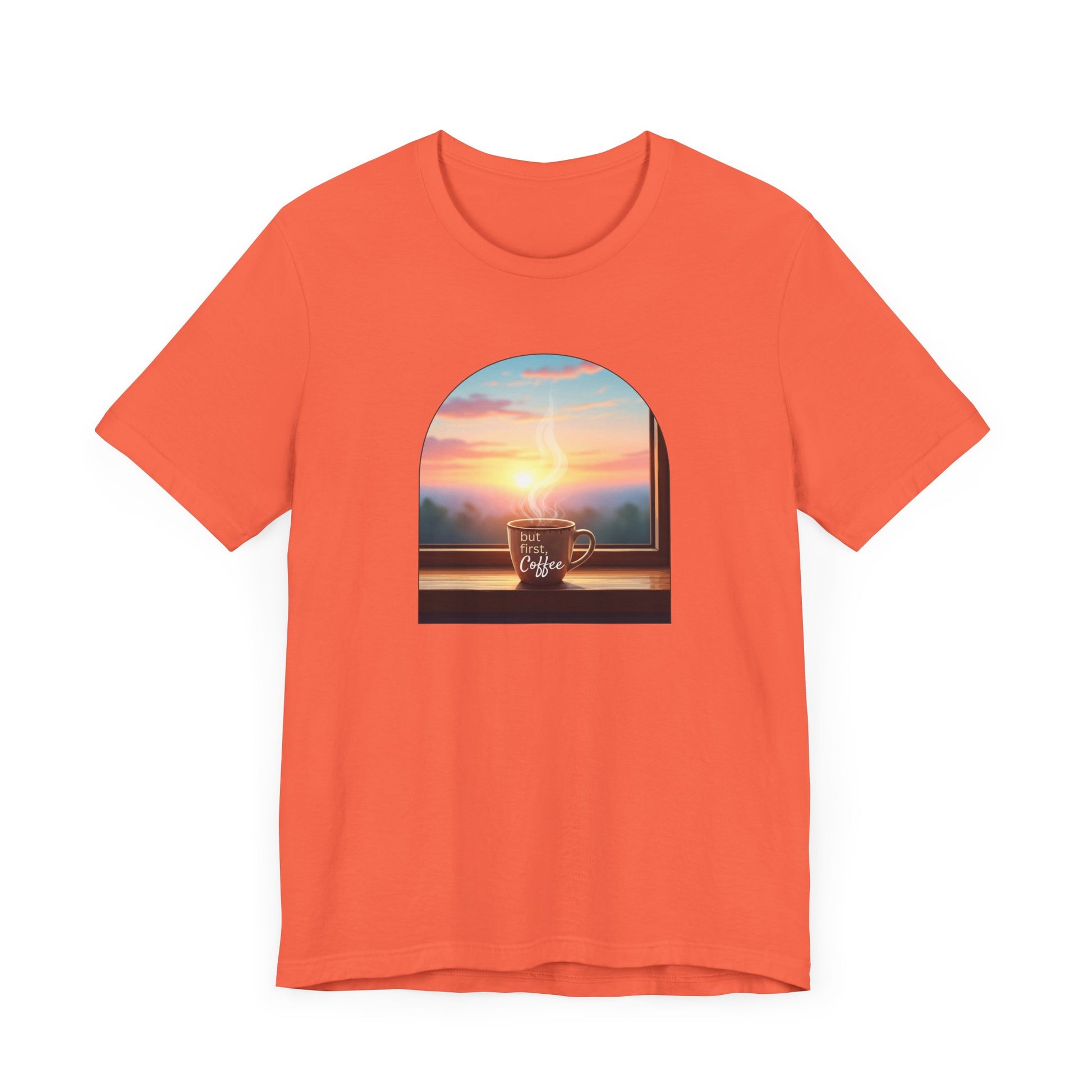 But First, Coffee - Unisex Jersey Tee - Whippie's