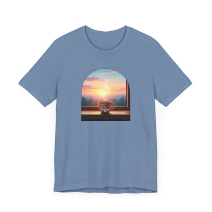 But First, Coffee - Unisex Jersey Tee - Whippie's