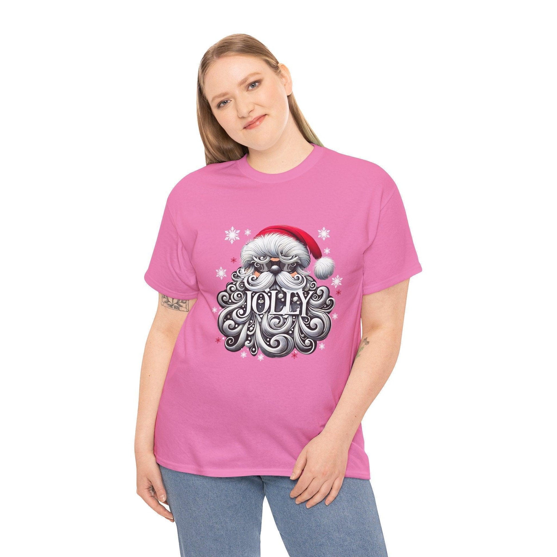 Jolly Santa 😎🎅 - Unisex Heavy Cotton Tee - Whippie's