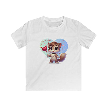 💙 Purr-fectly Cute😻 Kids Softstyle Tee ✨ Dapper style for your little man! - Whippie's