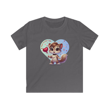 💙 Purr-fectly Cute😻 Kids Softstyle Tee ✨ Dapper style for your little man! - Whippie's