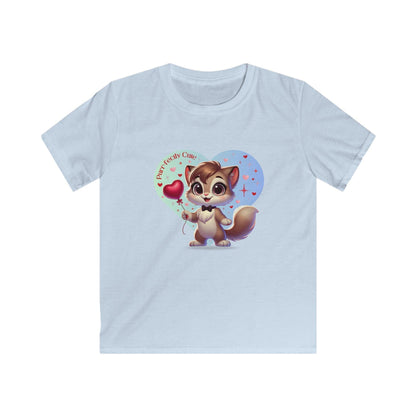💙 Purr-fectly Cute😻 Kids Softstyle Tee ✨ Dapper style for your little man! - Whippie's
