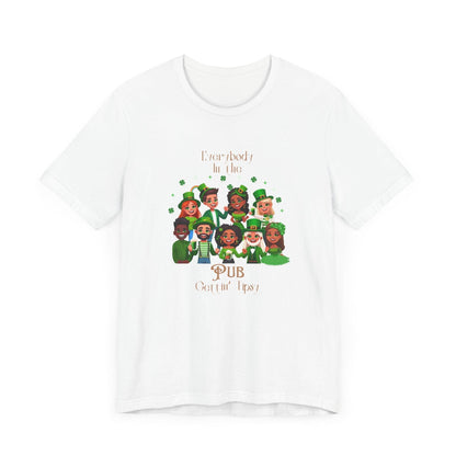 "Everybody in the PUB Gettin' Tipsy" Unisex Jersey Tee - Whippie's
