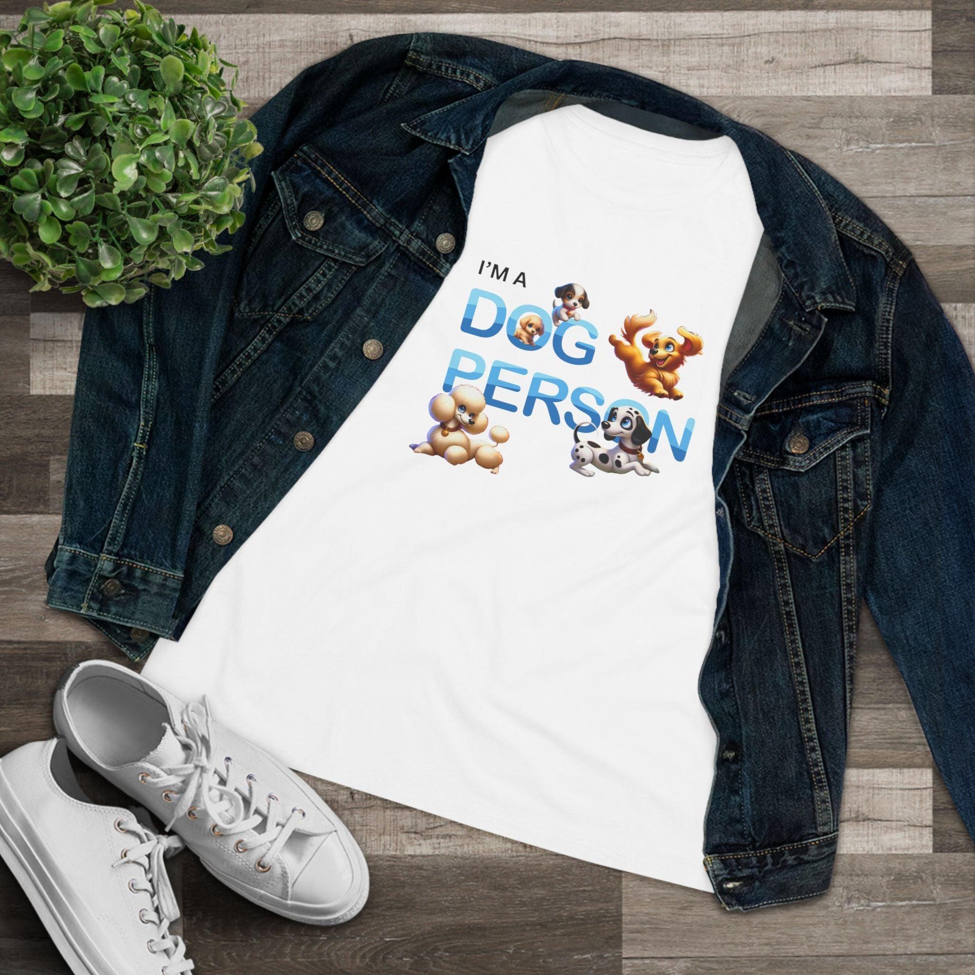 🐶 I'm a Dog Person 🐾 Unisex Jersey Tee ❤️ Show your paw-sitivity! - Whippie's