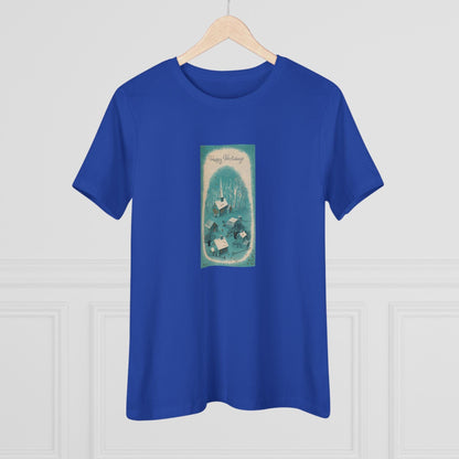 Happy Holidays - Vintage Village - Women's Tee - Whippie's