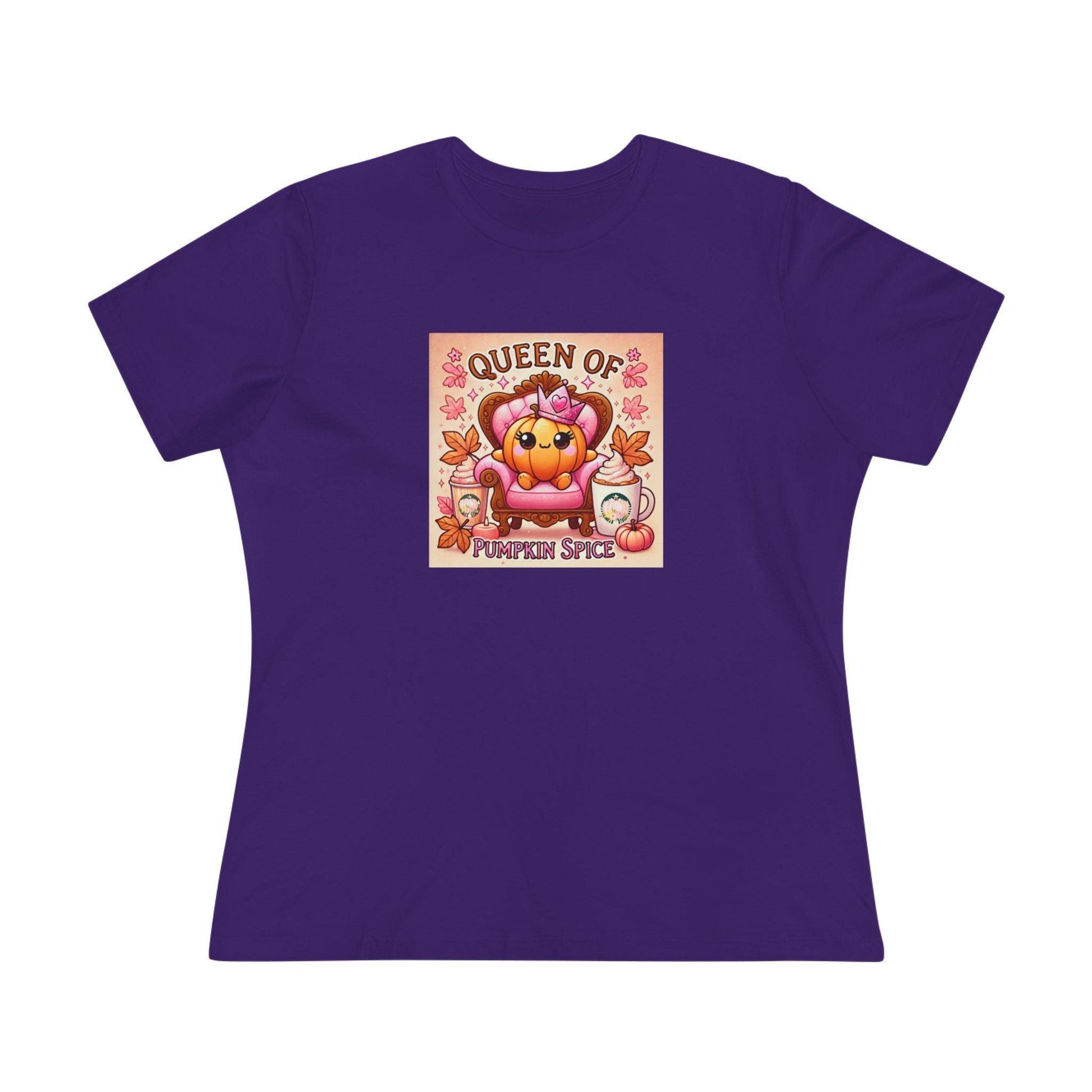 Queen of Pumpkin Spice - Women's Softstyle Tee - Whippie's