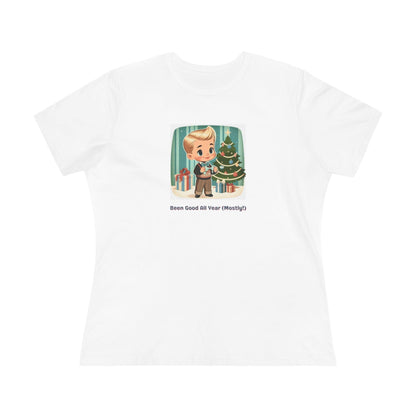 Been Good All Year (Mostly!) - Women's Softstyle Tee - Whippie's