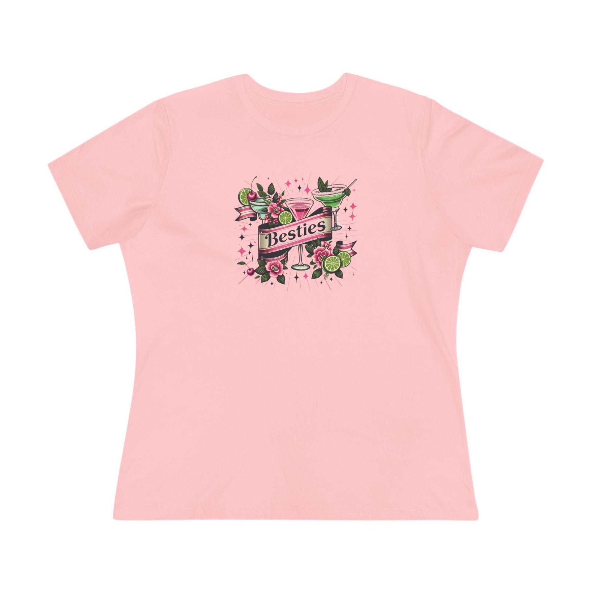 Besties - Three Cocktails - Women's Softstyle Tee - Whippie's