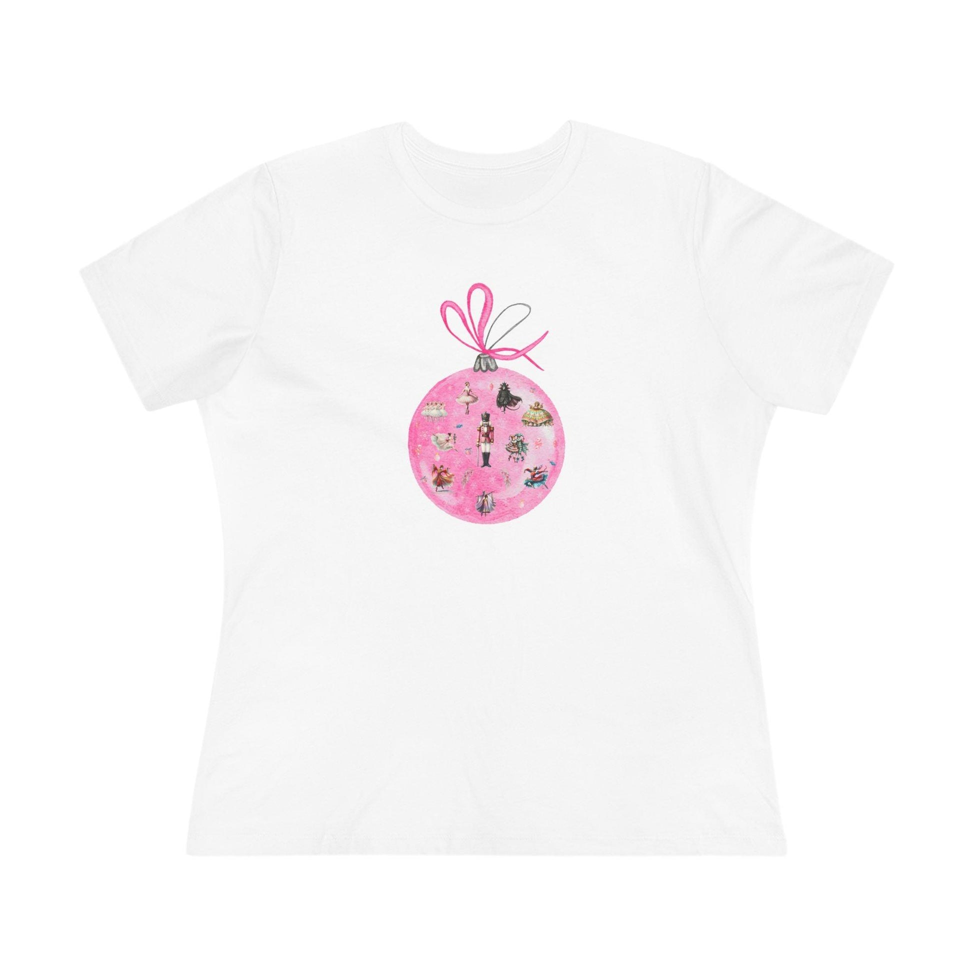 Nutcracker Ornament - A Whimsical Winter Wonderland! 🎄✨ Women's Softstyle Tee - Whippie's