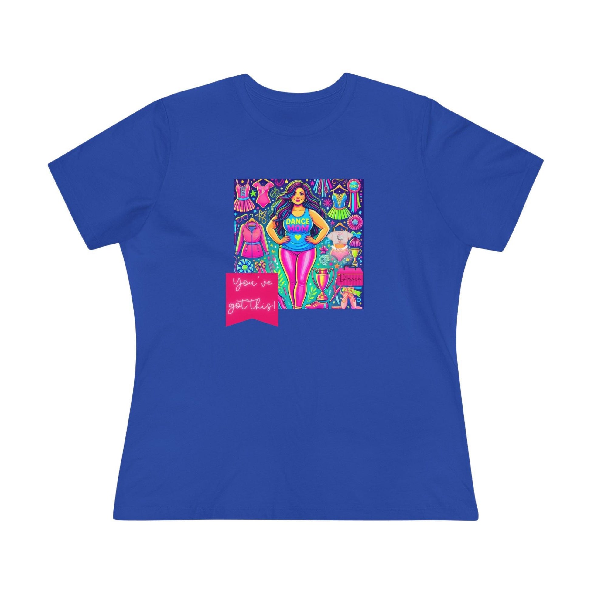 You've Got This! Dance Mom (Curvy Mom) - A Spark ling Performance ⭐️- Women's Softstyle Tee - Whippie's