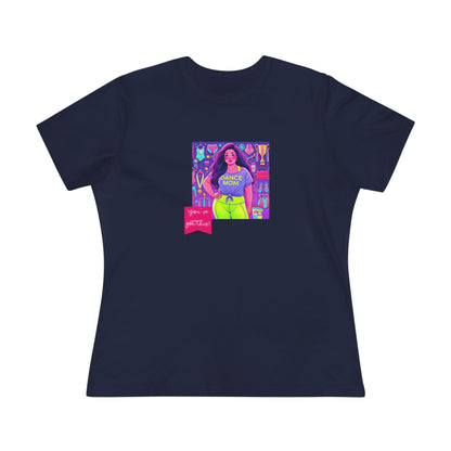Dance Mom: You've Got This - Asian Mom (Curvy) - Women's Softstyle Tee Celebrate Your Inner Dance Mom! - Whippie's