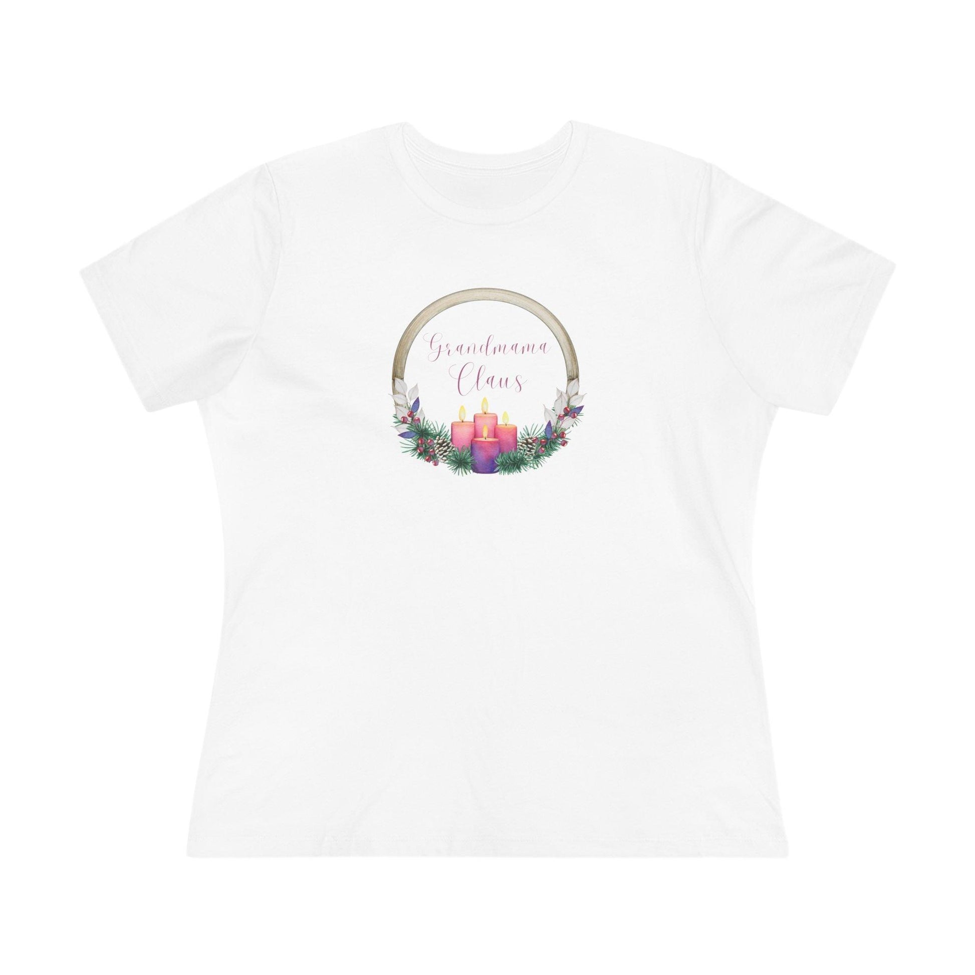 Grandmama Claus Tee - The Heart of Christmas 🤶🎄 - Women's Softstyle Tee - Whippie's