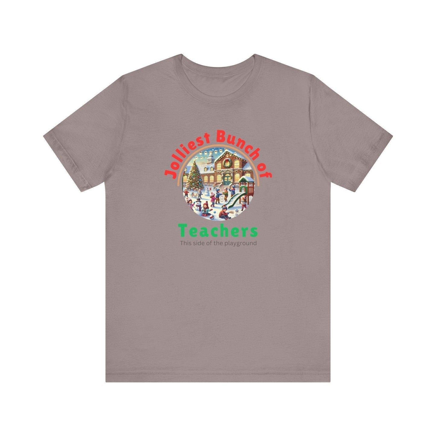 🌴 Jolly Bunch of Teachers ☀️ Unisex Jersey Tee 🧑‍🏫 - Winter Wonderland - Whippie's