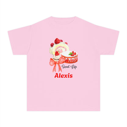 "Sweet Life" Youth Midweight Tee - Personalizable