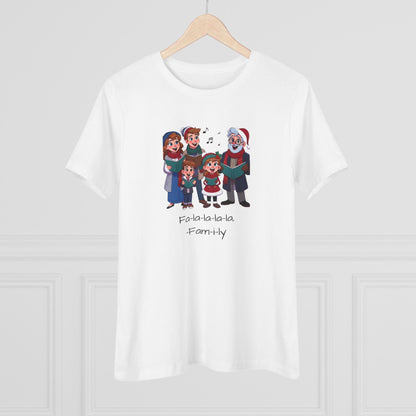 Fa-la-la-la-la, -Fam-i-ly - Women's Tee - Whippie's