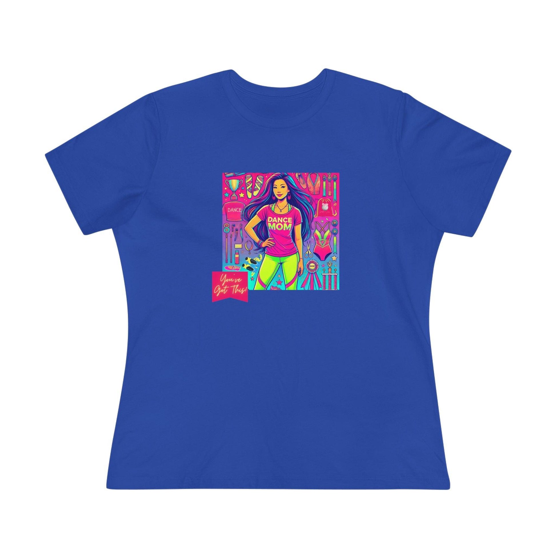 Dance Mom Magic (Asian Mom) - A Colorful Celebration 🌈 - Women's Softstyle Tee - Whippie's