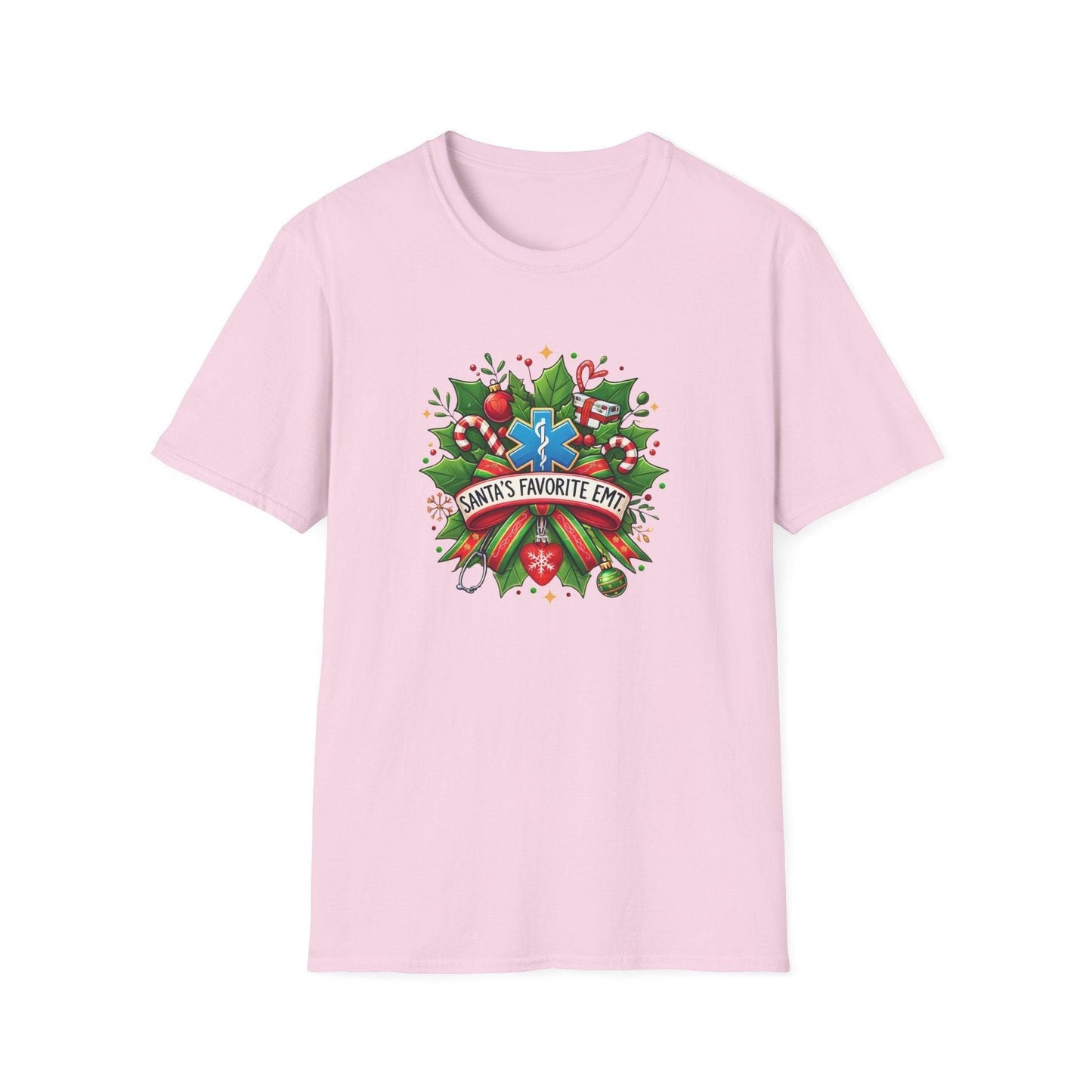 Santa's Favorite EMT Unisex Tee 🚑🎅 - Whippie's