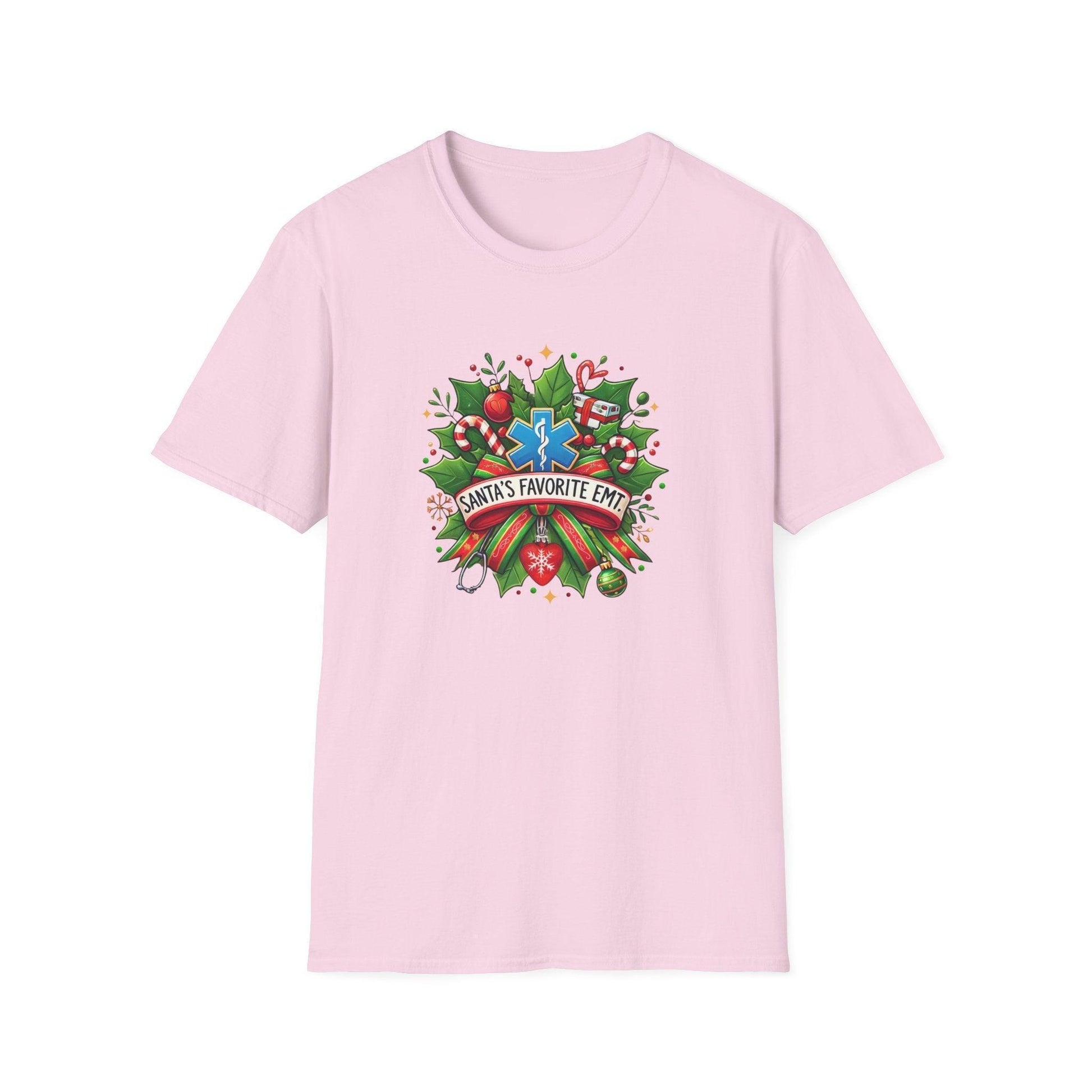 Santa's Favorite EMT Unisex Tee 🚑🎅 - Whippie's