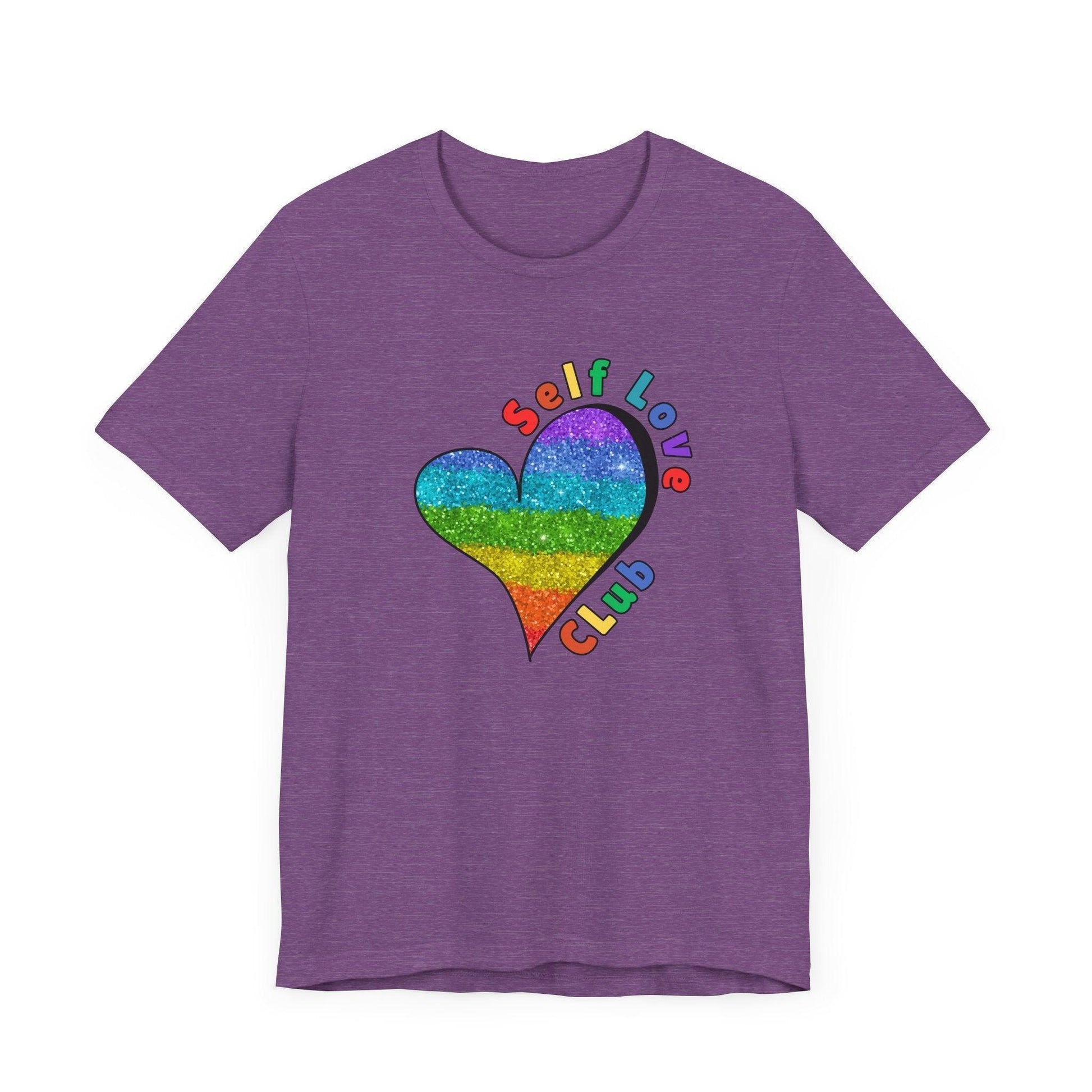 ❤️‍🔥 Self Love Club 🌈 Unisex Tee ✨ Join the club, love yourself! - Whippie's