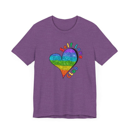 ❤️‍🔥 Self Love Club 🌈 Unisex Tee ✨ Join the club, love yourself! - Whippie's