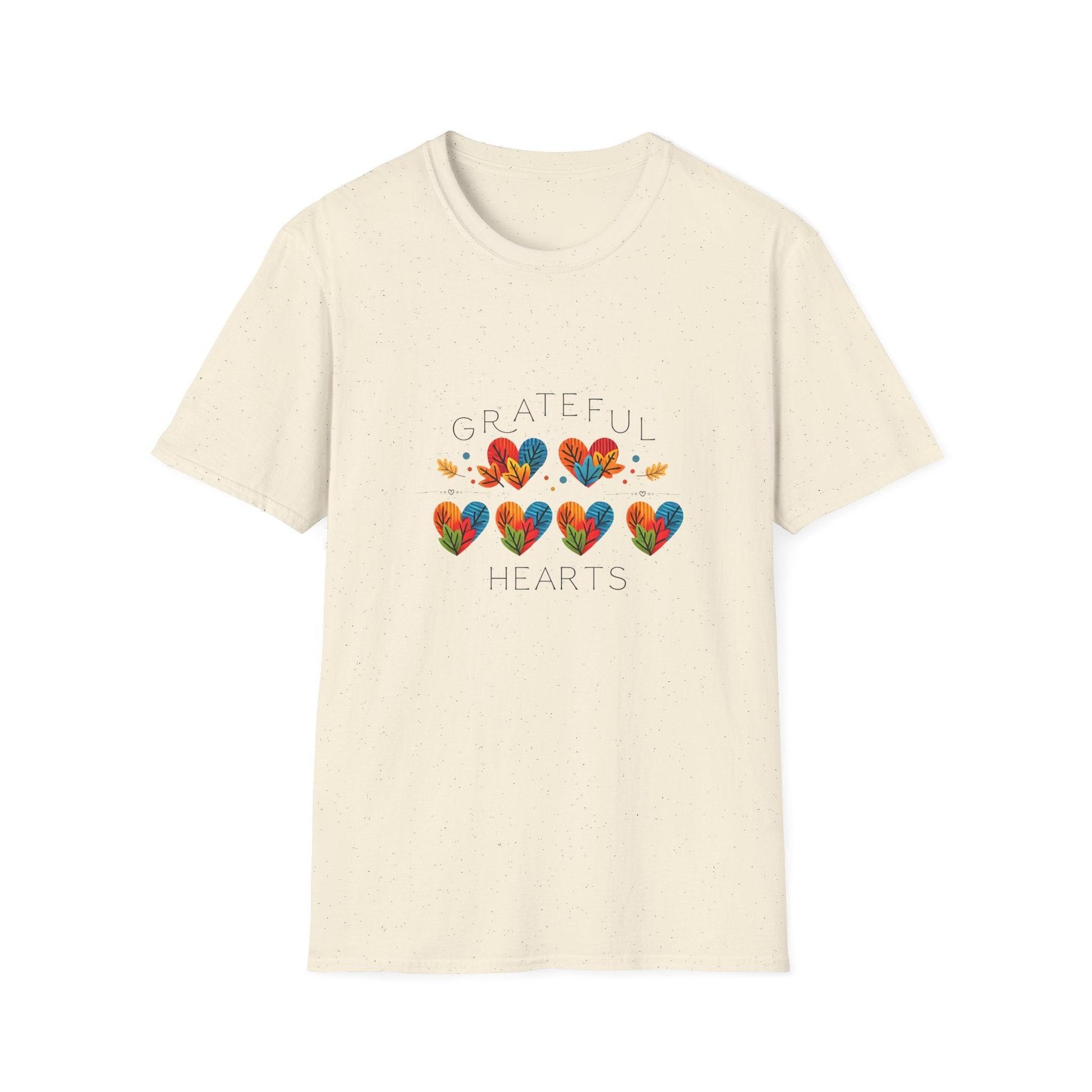 Grateful Hearts - A Family Affair 🧡💛❤️ - Six Hearts - Unisex T-Shirt - Whippie's