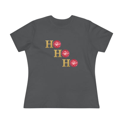 Ho Ho Ho ✨ Women's Softstyle Tee (with Disco Ball O's!) - Whippie's
