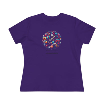 Snow Globe - Uncontrollable Urge to Craft - Women's Softstyle Tee - Whippie's